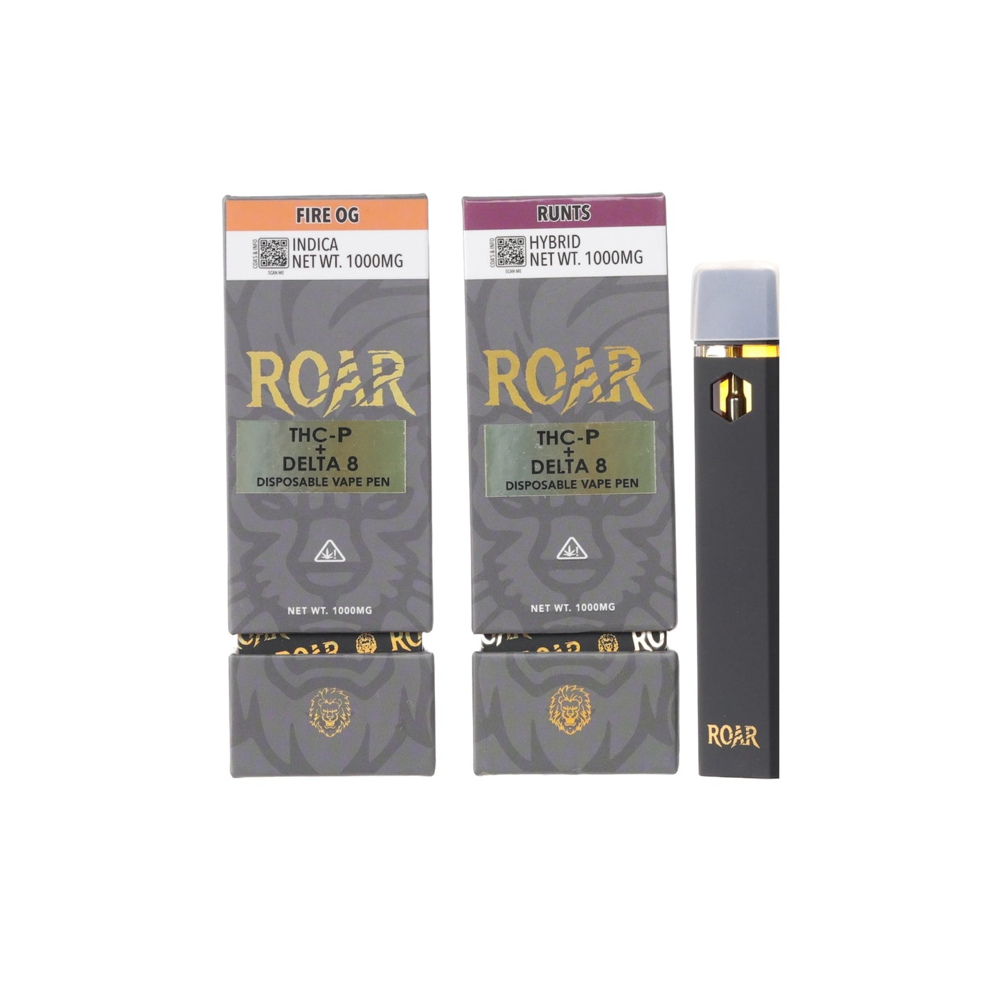 Roar Delta 8 + THC-P Vaporizer - 1000mg