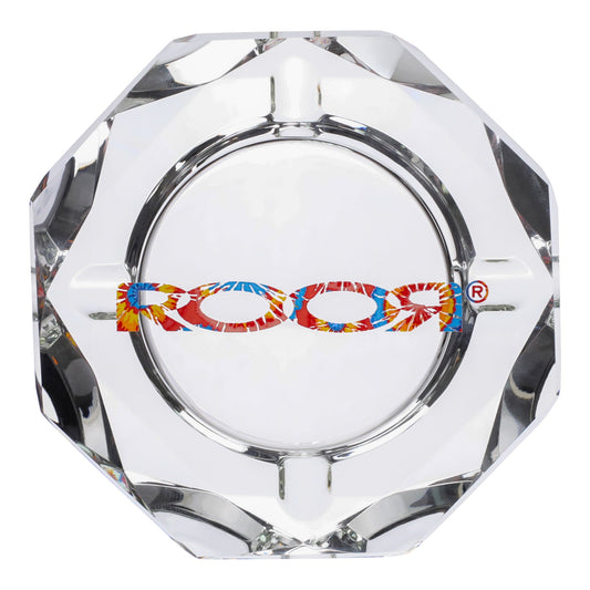 ROOR Crystal Cut Glass Ashtray
