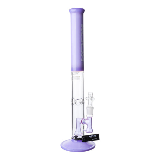 ROOR Tech Fixed Straight Tube Bong - 18in Purple