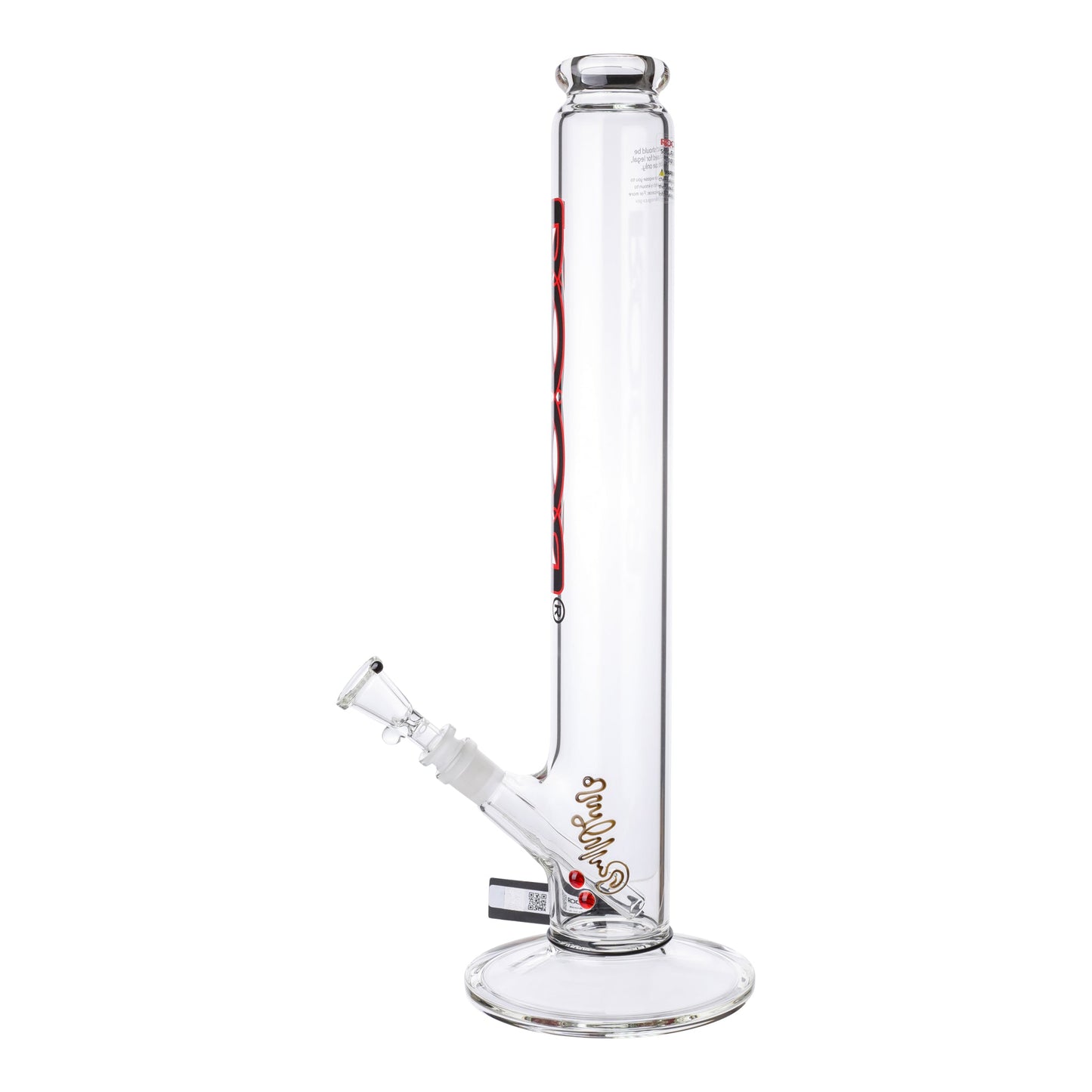 ROOR Zumo Straight Tube Bong - 18in