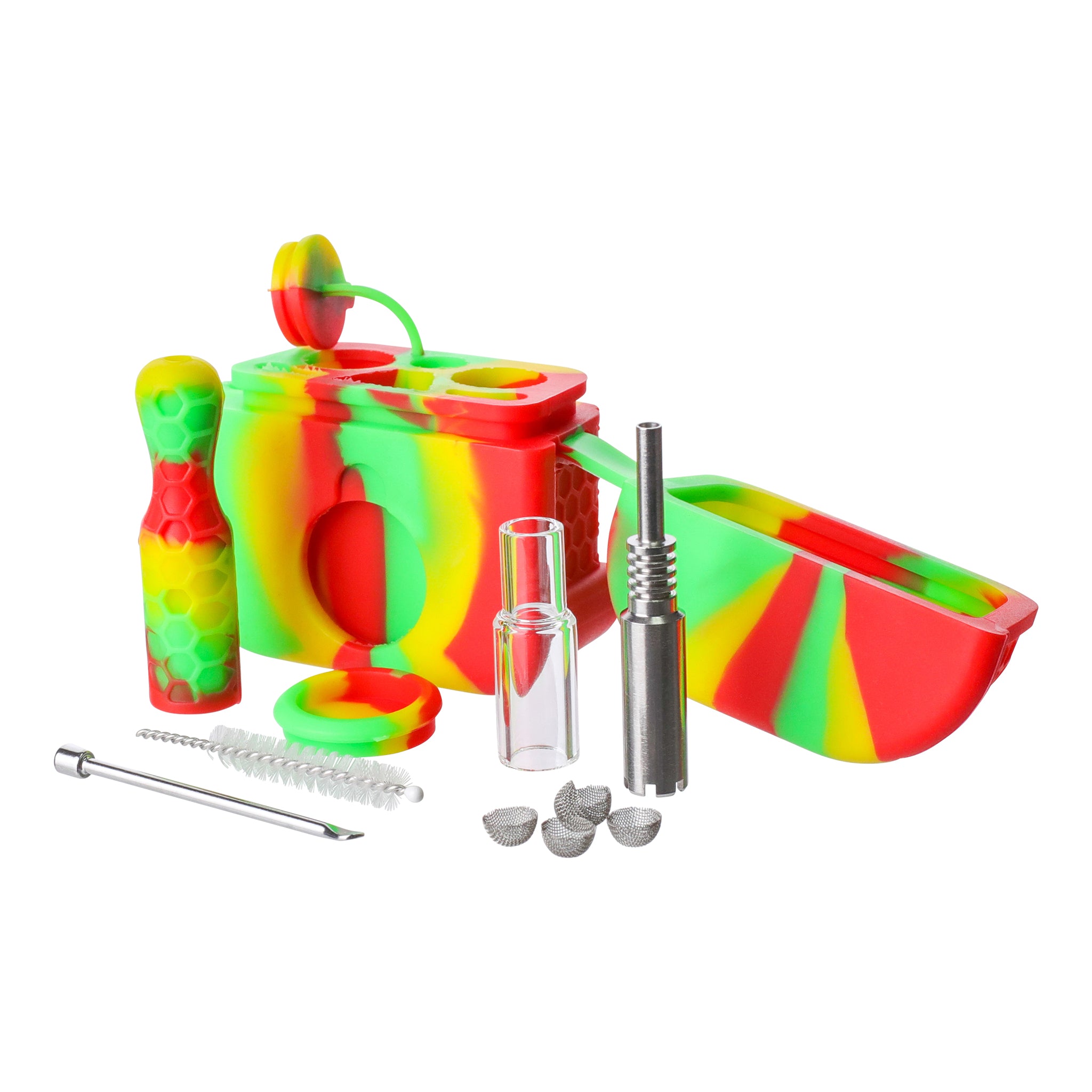 Silicone Dab  Happy Face Silicone Dab Keif Containers