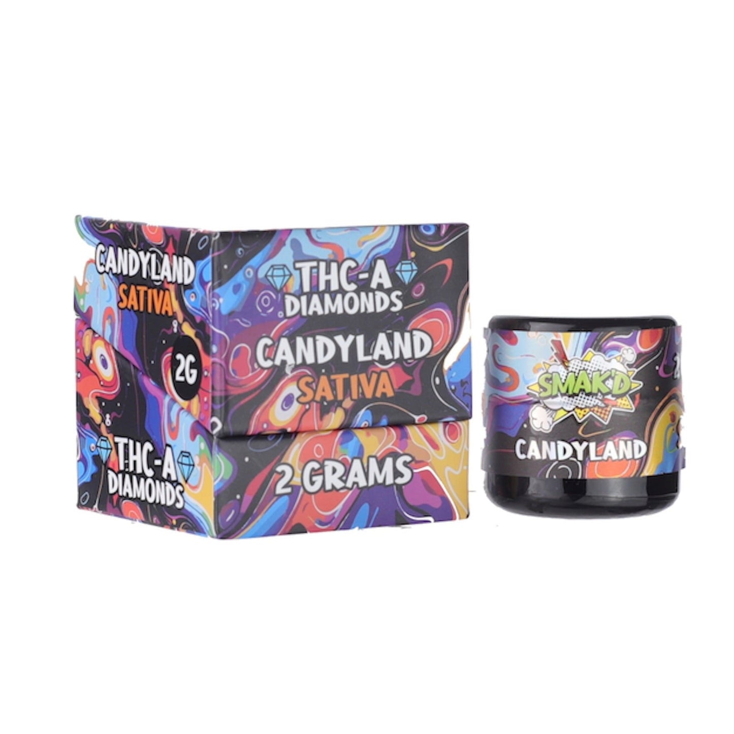 Smakd THC-A Diamond Dab - 2g Candyland (S)