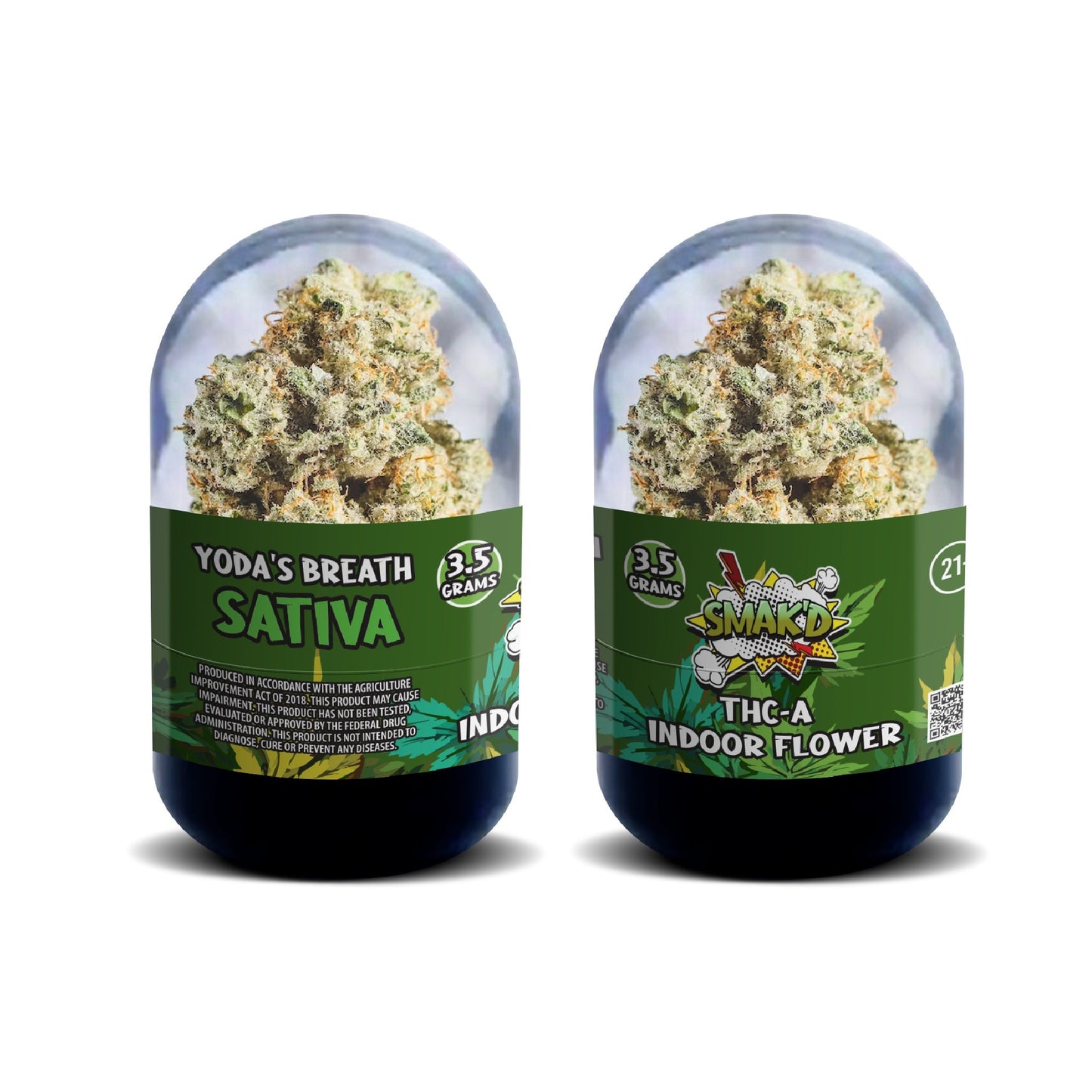 Smakd THC-A Flower - 3.5g Yoda Breath / 3.5g