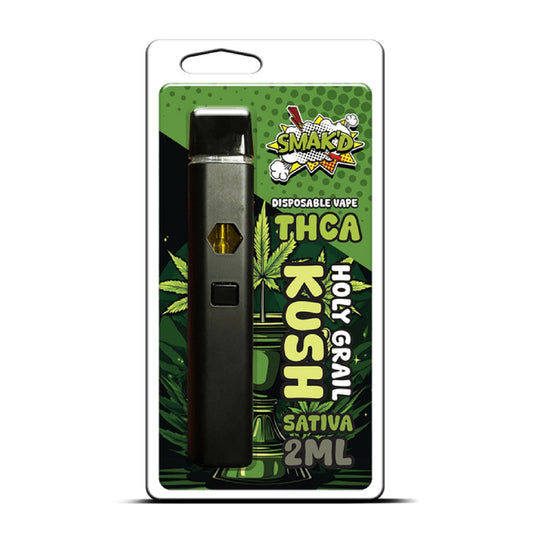 Smakd THC-A Live Resin Vaporizer - 2000mg Holy Grail Kush (S)