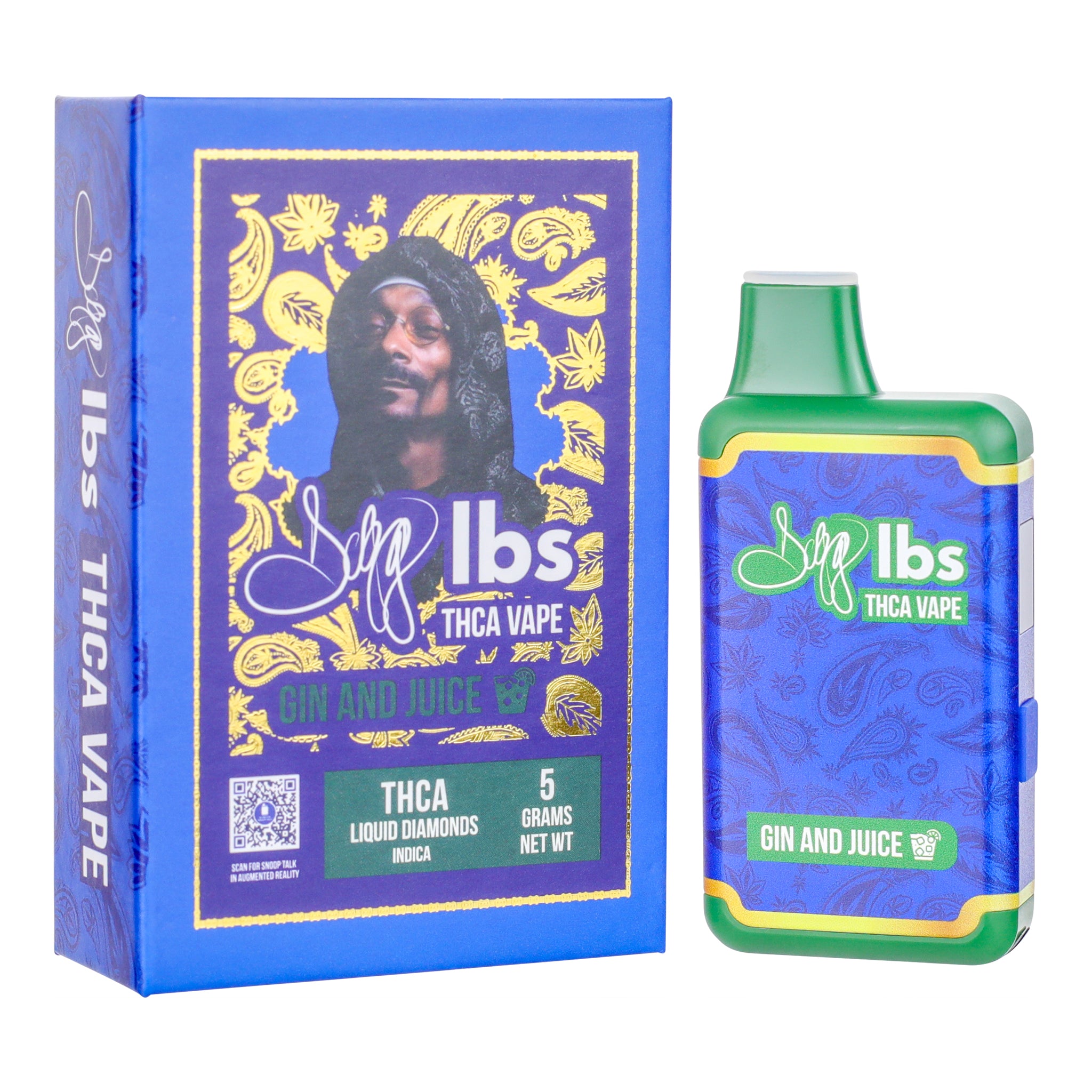 Snoops Dogg Lbs THC-A Vaporizer - 5000mg - Everything 420 Snoops Dogg Lbs THC-A Vaporizer - 5000mg - Everything 420