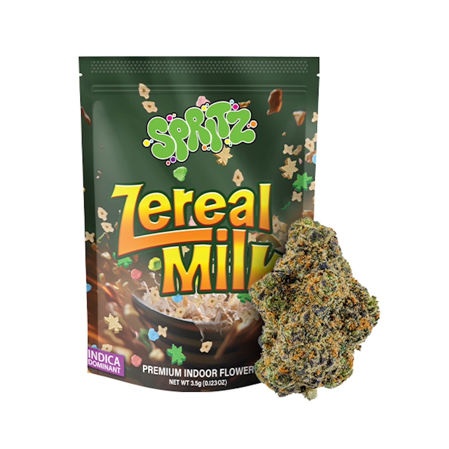 Spritz Premium Indoor THC-A Flower - 3.5g Zereal Milk