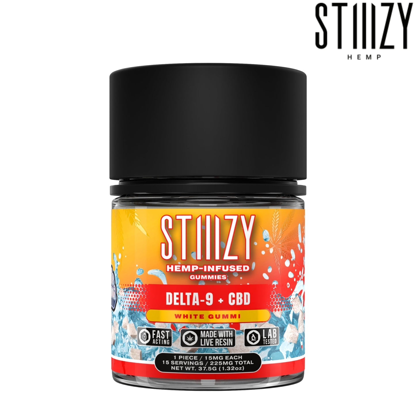 Stiiizy Delta 9 Gummies - 225mg White Gumi