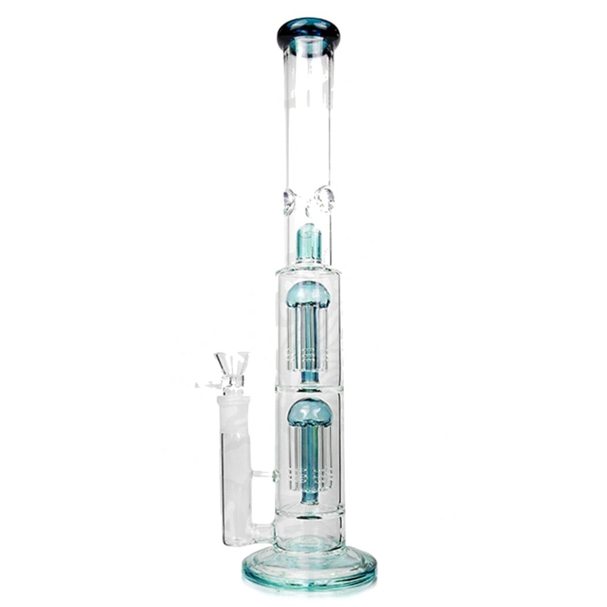 AFM Double Tree Perc Water Pipe  Straight Tube Water Pipe On Sale