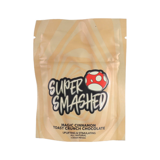 Super Smashed Magic Mushroom Chocolate Squares Cinnamon Toast Crunch