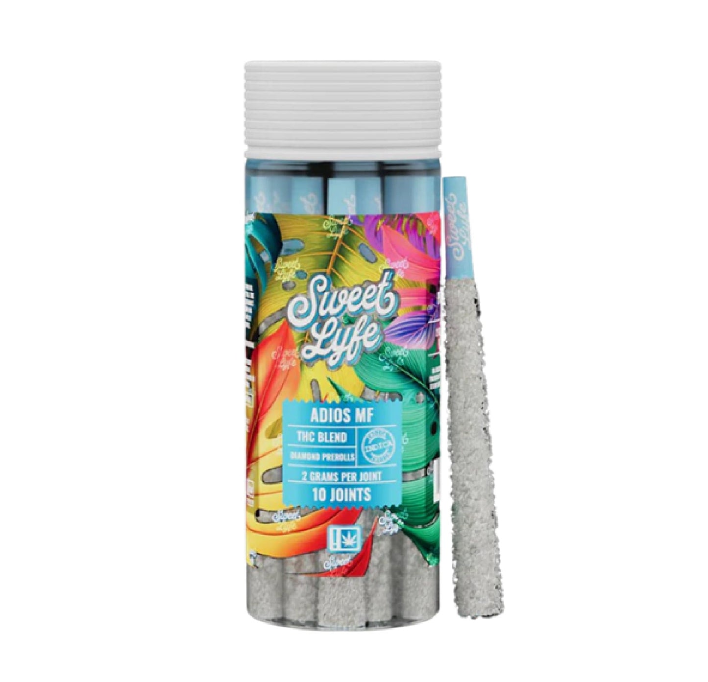 Sweet Lyfe THC Blend Diamond Pre-Roll - 2g (10ct) Adios Mofo