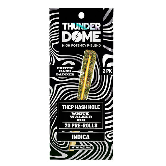Thunder Dome THC-P Hash Holes - 4g (2ct) White Walker OG