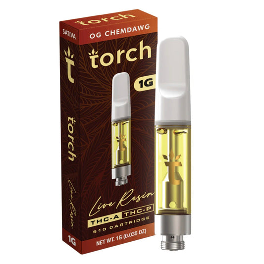 Torch THC-A Live Resin Cartridge - 1000mg