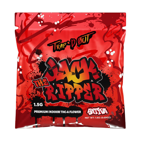Trap'd Out Premium Indoor THC-A Flower - 1.5g Jack the Ripper