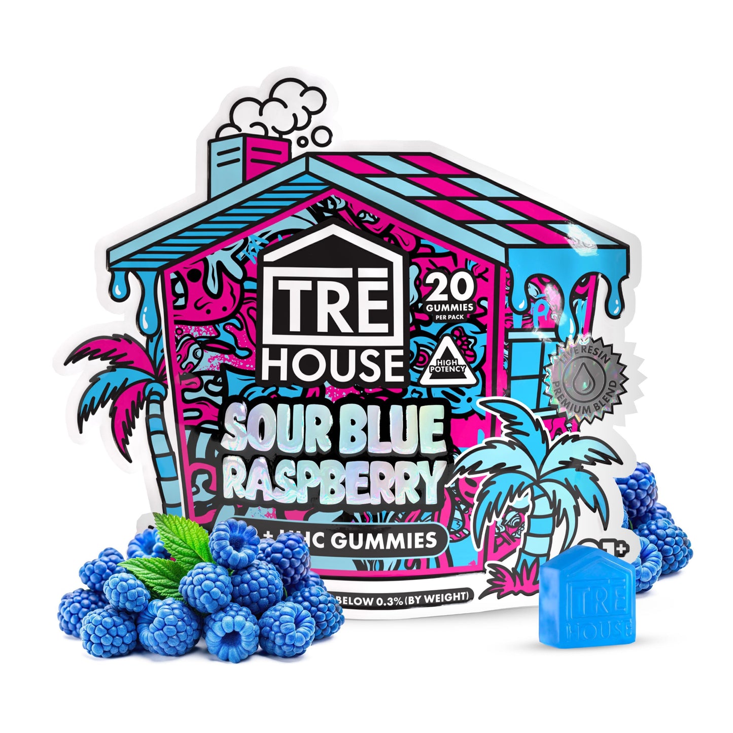 Tre House Delta 9 + HHC Gummies - 400mg (20ct)
