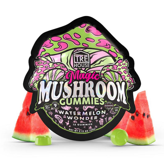 Tre House Magic Mushroom Watermelon Wonder Gummies