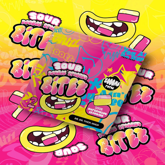 Trip Drip Sour Double Stacked Bites - 2000mg (2ct)