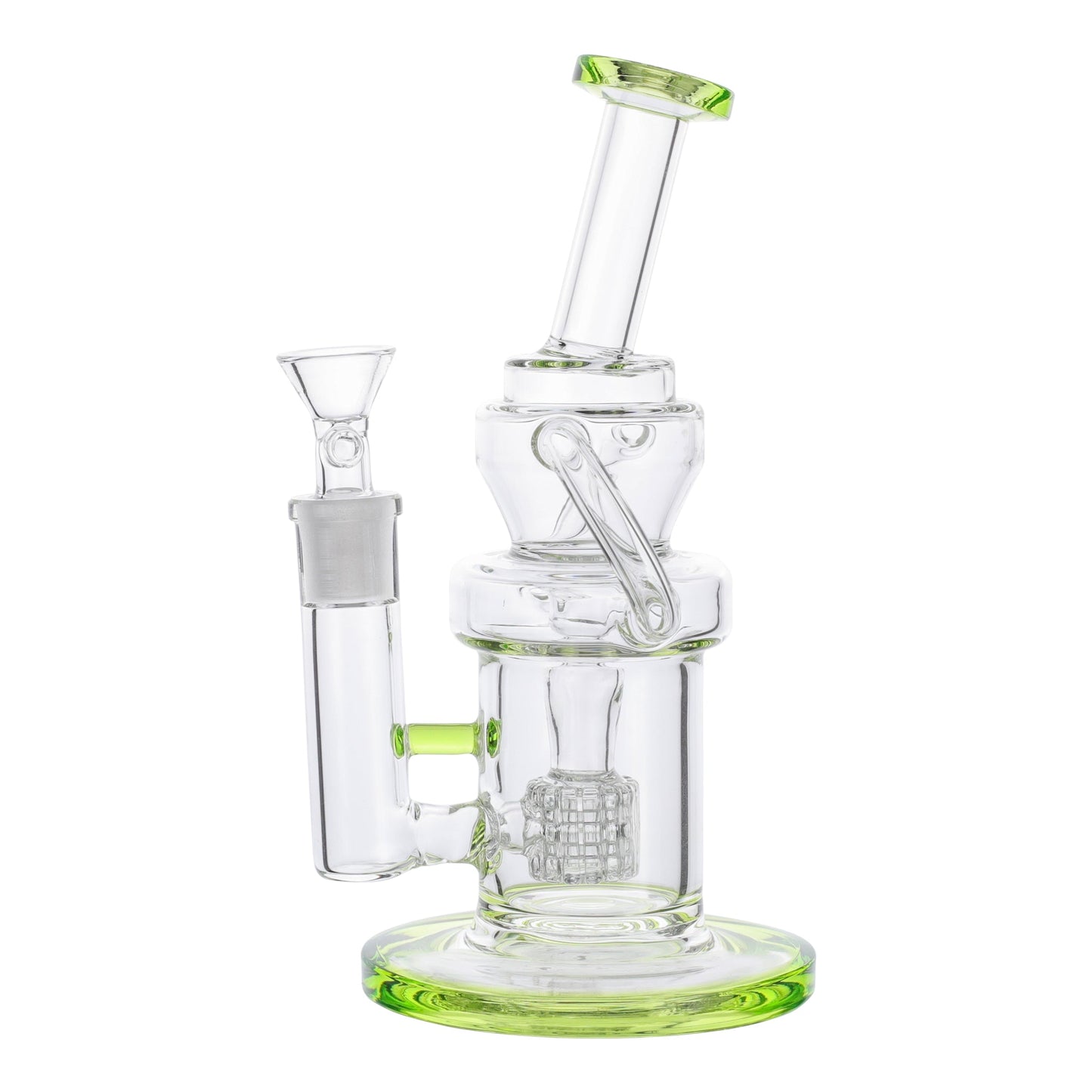 Tube Tied Matrix Perc Bong - 10in