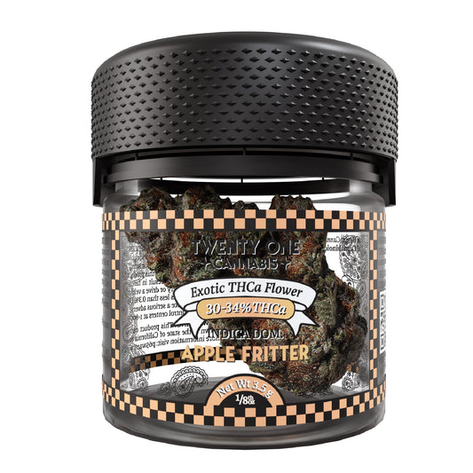 Twenty One Exotic THCa Flower - 3.5g Apple Fritter