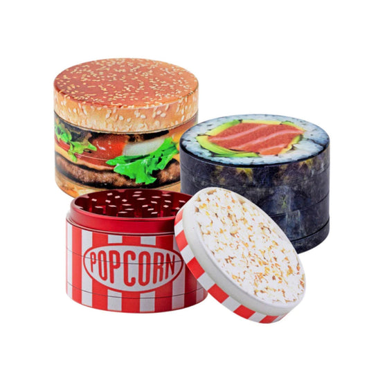 V Syndicate Aluminum Dine-In Grinder - 4 Piece