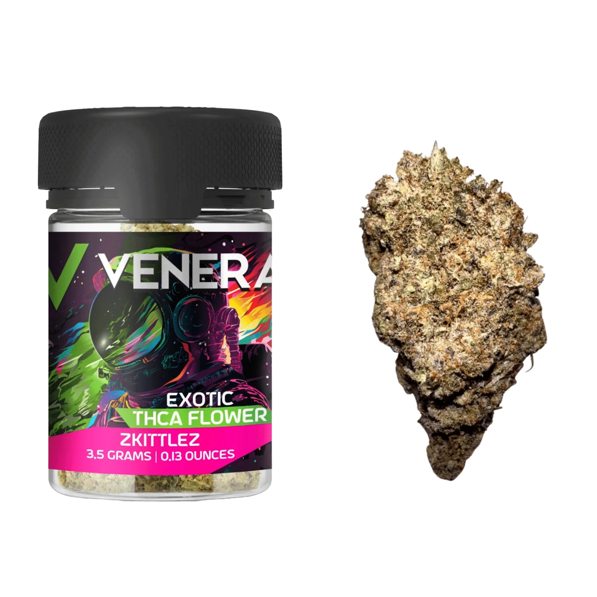 ツバ　フラワー Venera Zkittles THC-A Flower - 3.5g - Everything 420