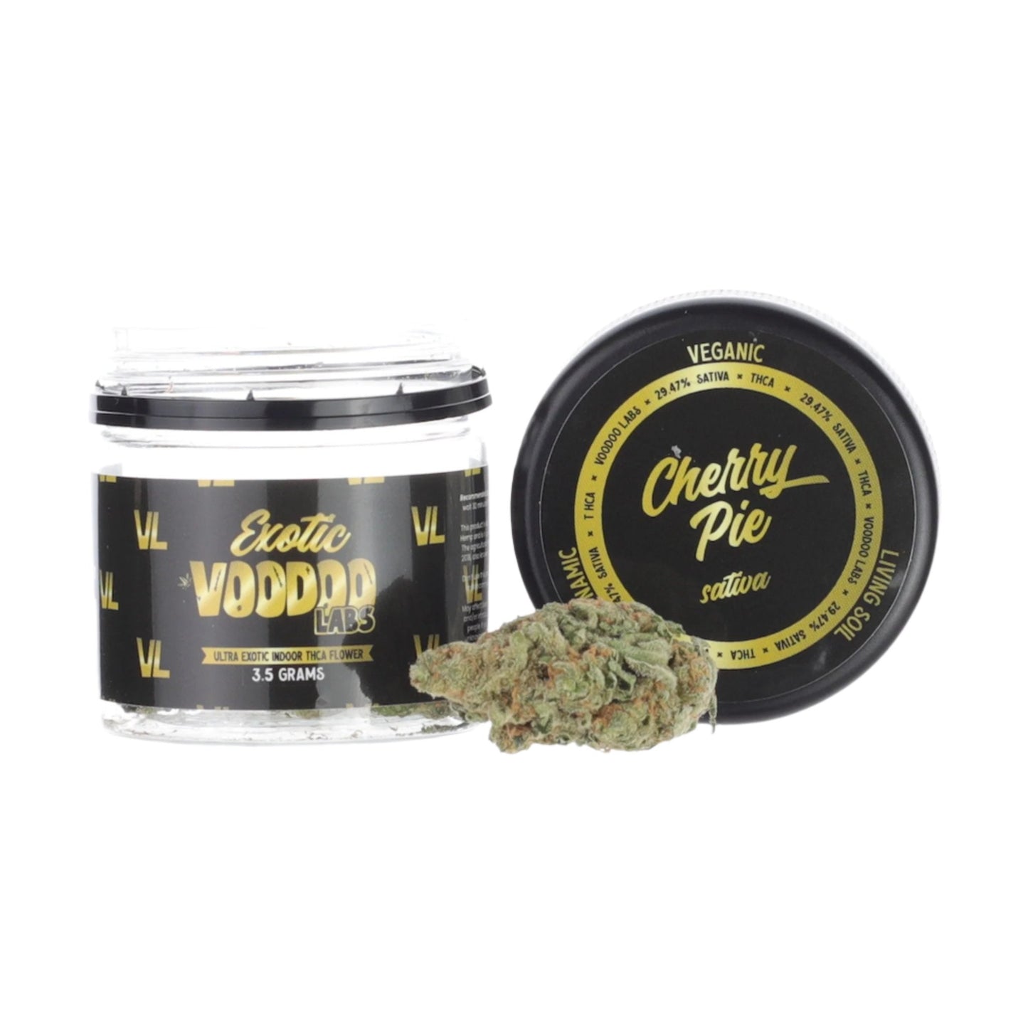 Voodoo Labs Ultra Premium THC-A Flower - 3.5g Cherry Pie