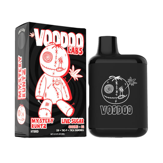 Voodoo Live Sugar THC Vaporizer - 4000mg Mystery Runtz