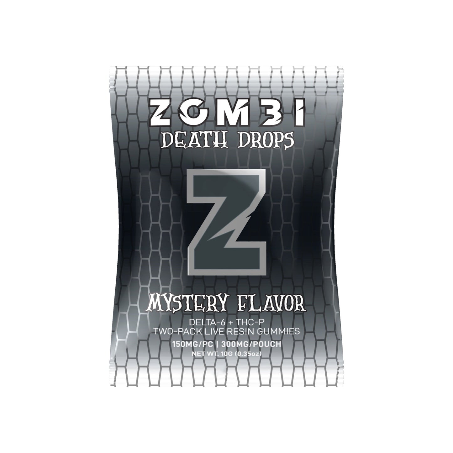 Zombi High Potency D6 + THC-P Death Drops Gummies - 300mg (2ct)