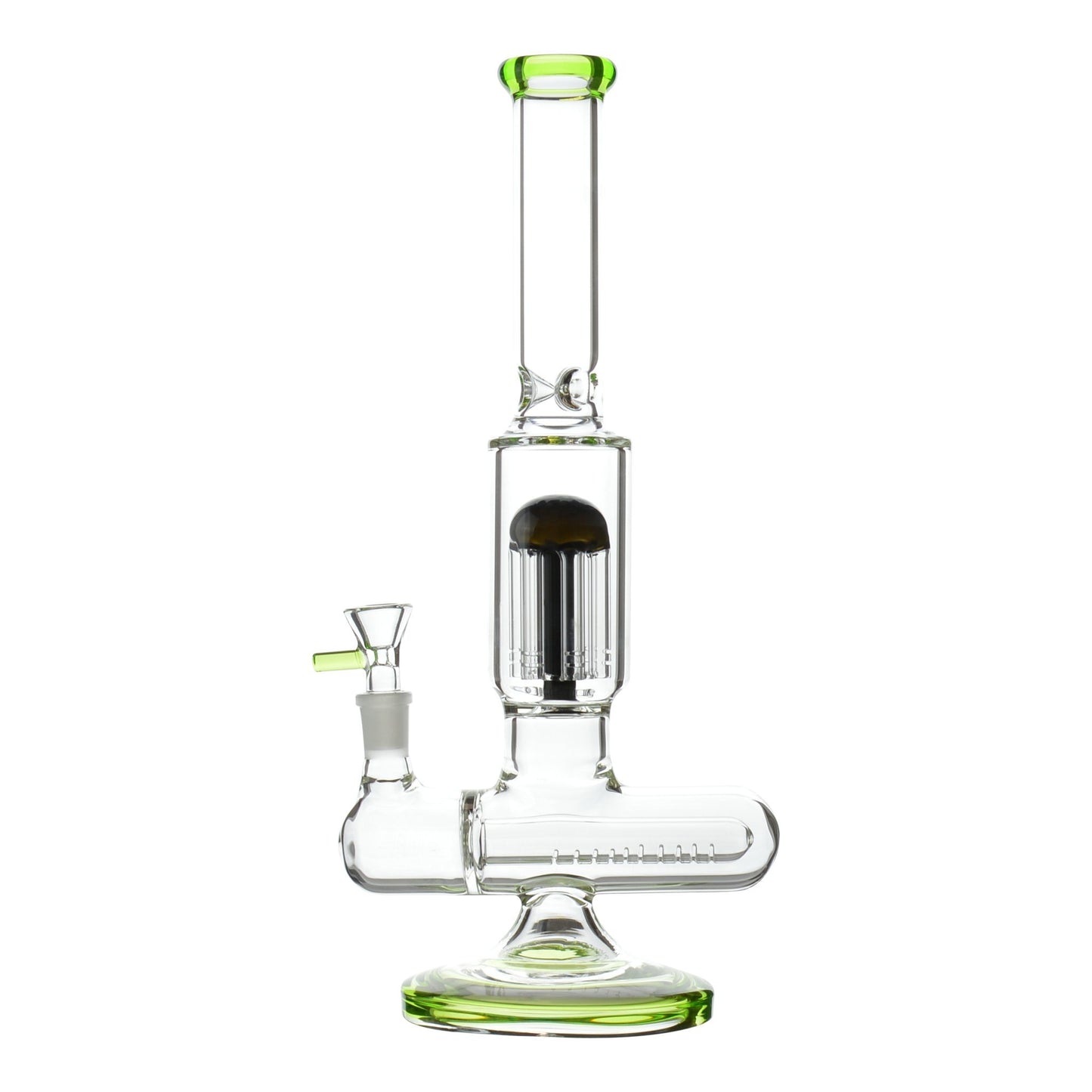 6 Arm Tree Inline Perc Bong - 13in