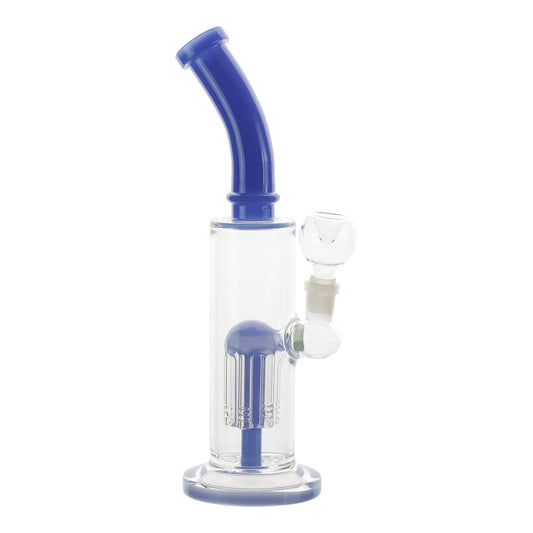 Ambient Colored Single Barrel Bong - 11in