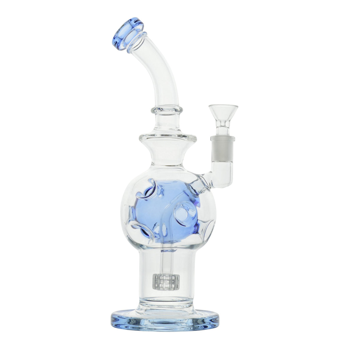 Asteroid Bong - 11in Blue