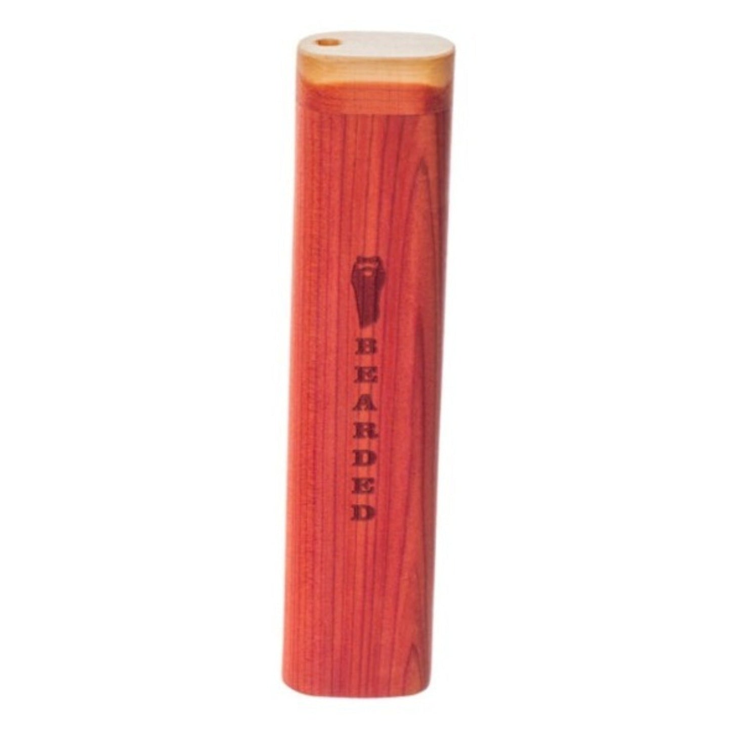 Bearded Wood Chillum Case - 4in Cedar