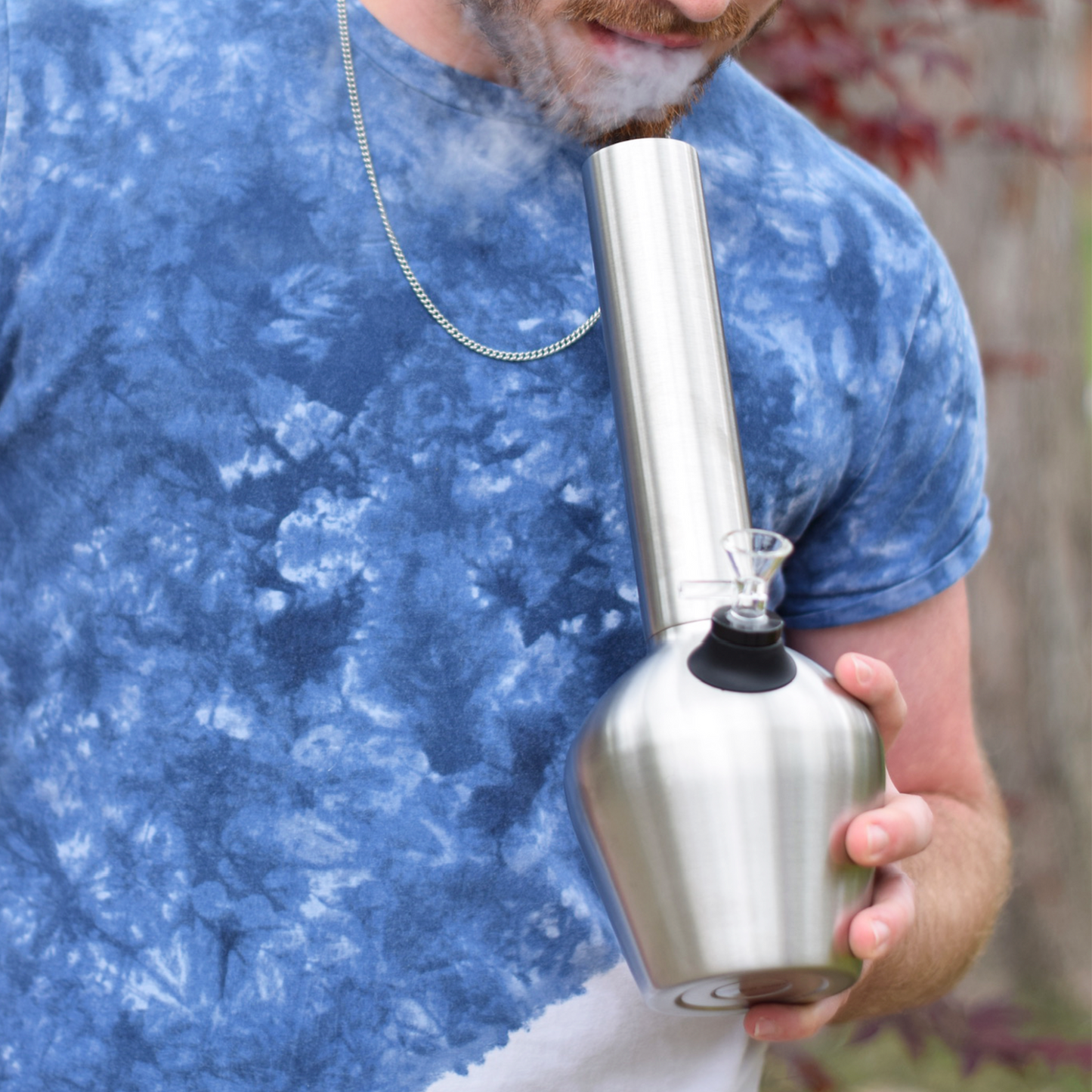 Chill Ceramic lined Steel Bong - 13in