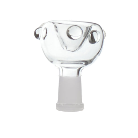 Clear Dotted Bowl Female 14mm