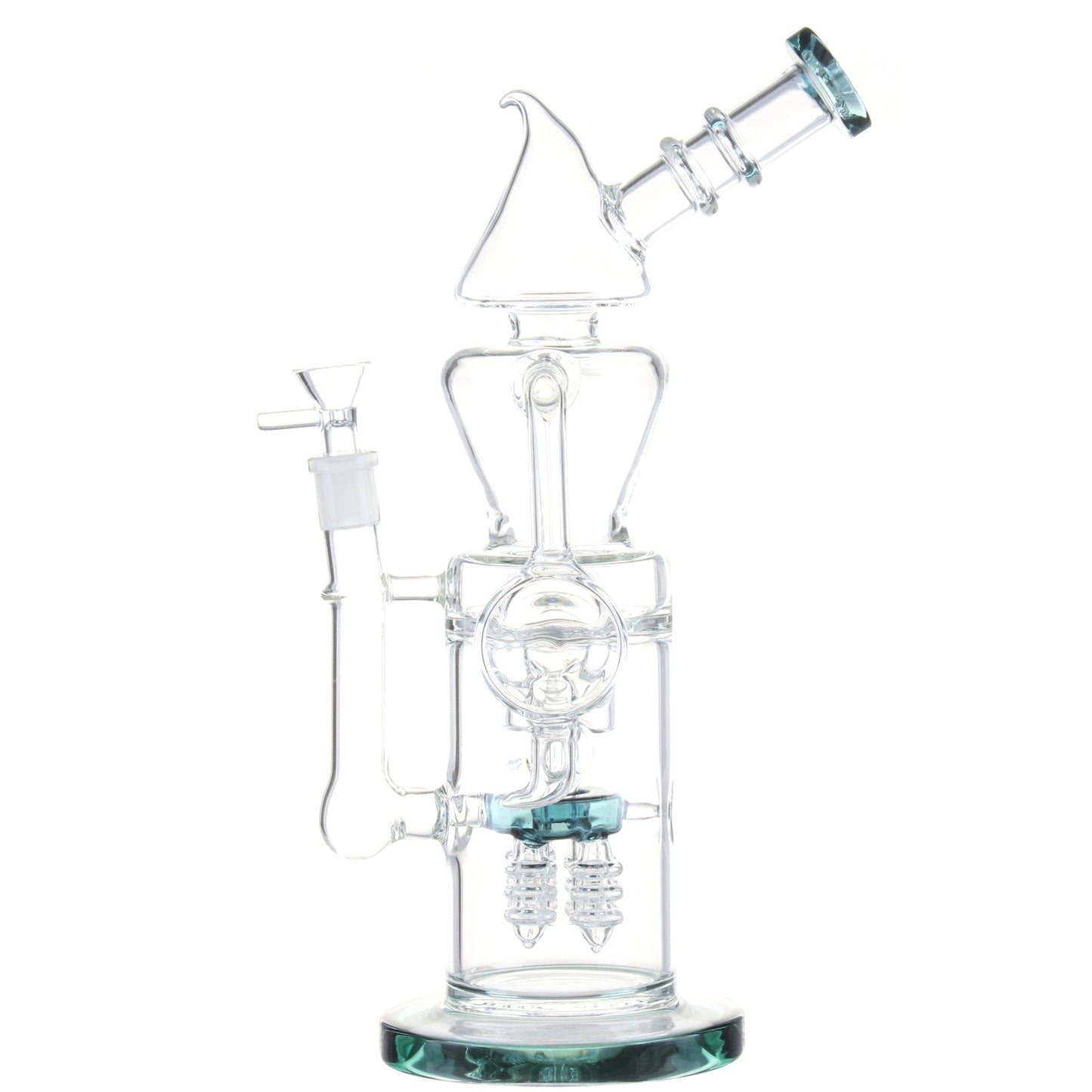 Coiled Experiment Perc Bong - 16in