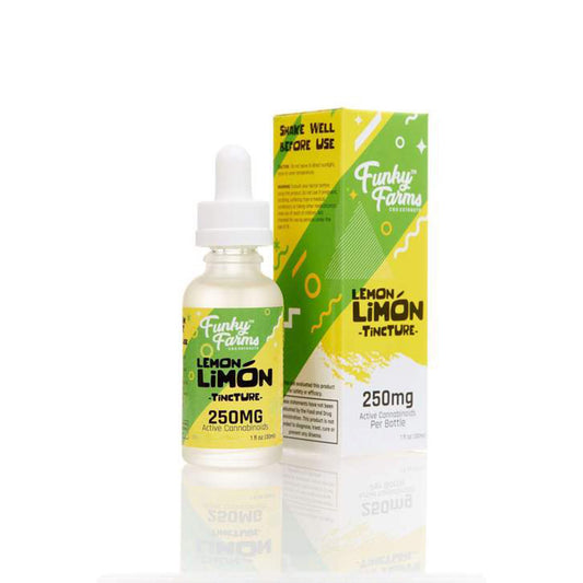 Funky Farms CBD Tincture 250mg / Lemon Limon