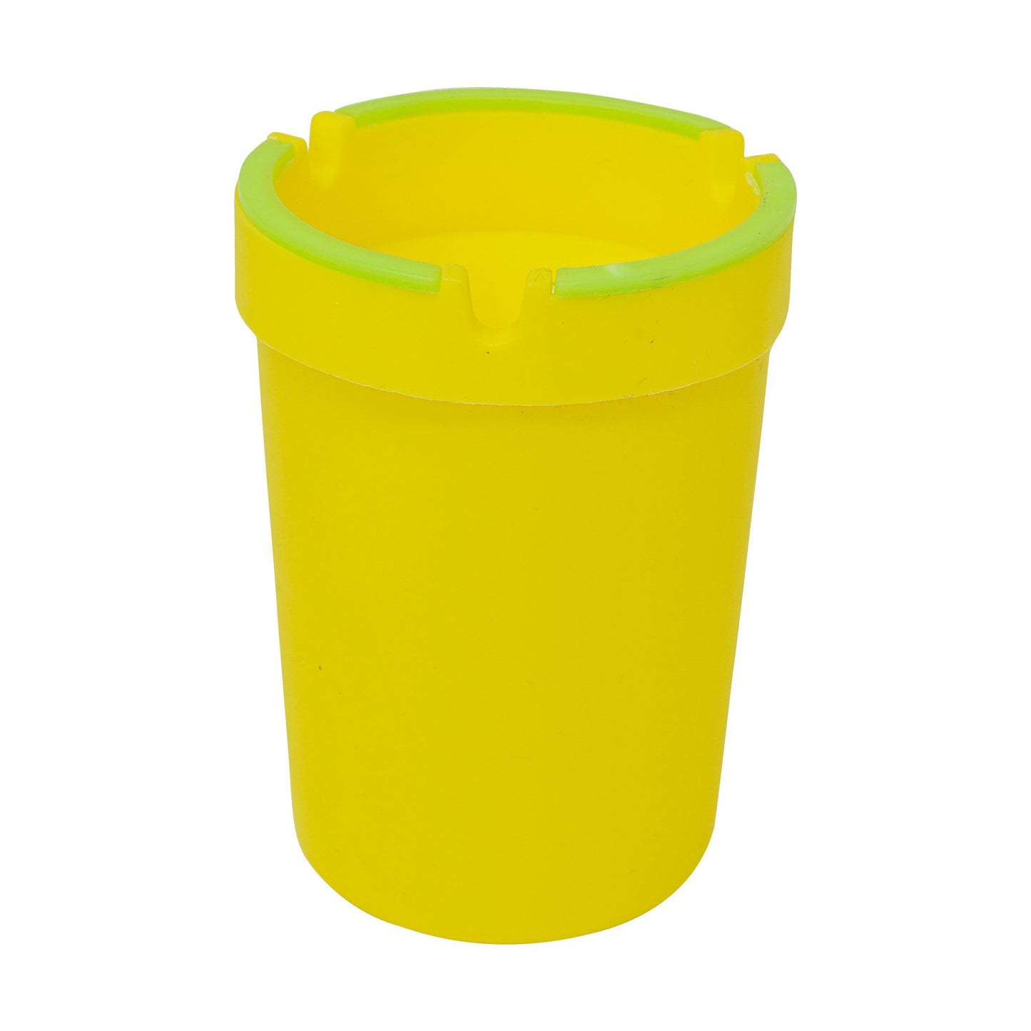 Easy-to-clean glow in the dark cup ashtray smoking accessory with cylinder shape bucket pail look refreshing color