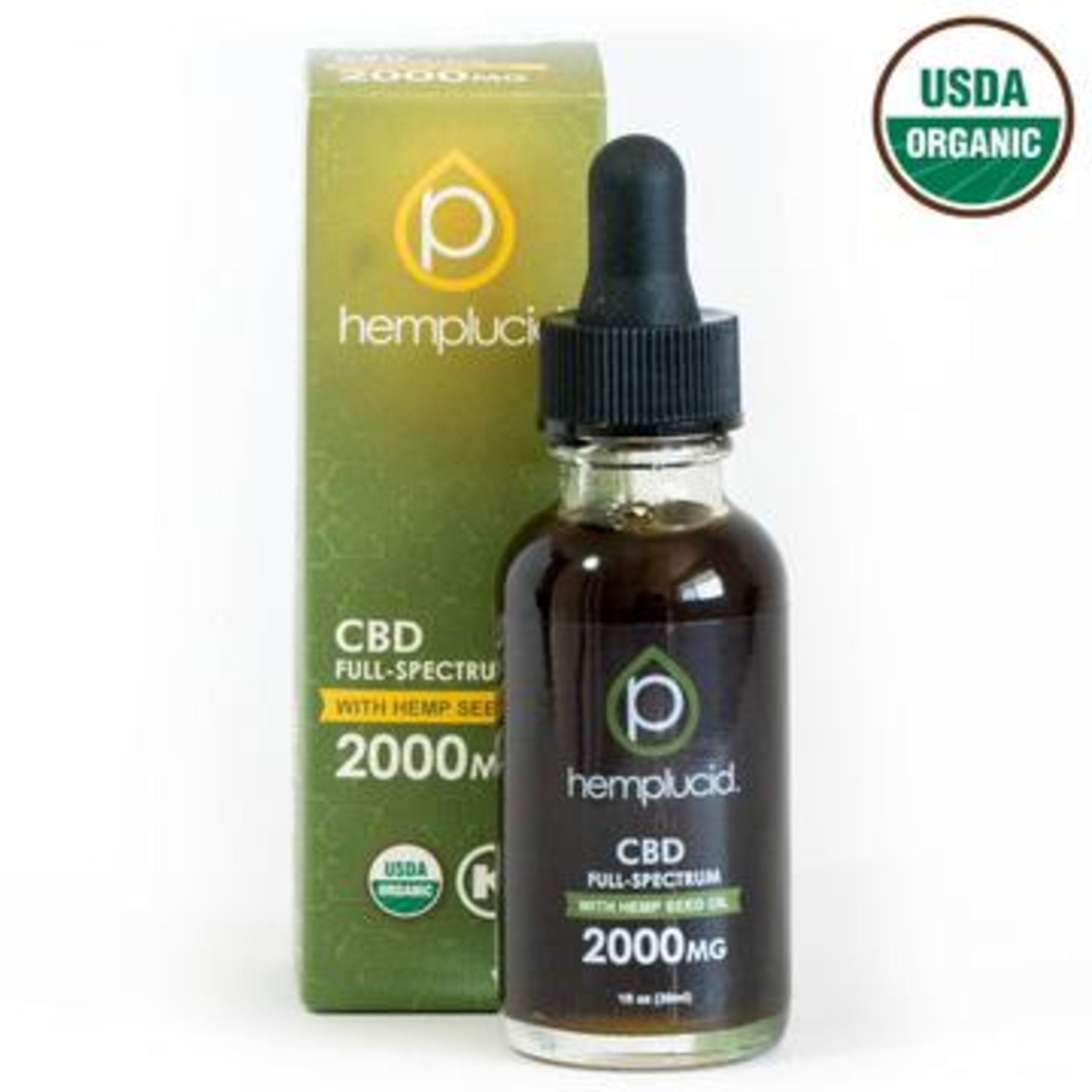 Hemplucid Usda Organic Full Spectrum Cbd Oil Hemp Everything 420 2823