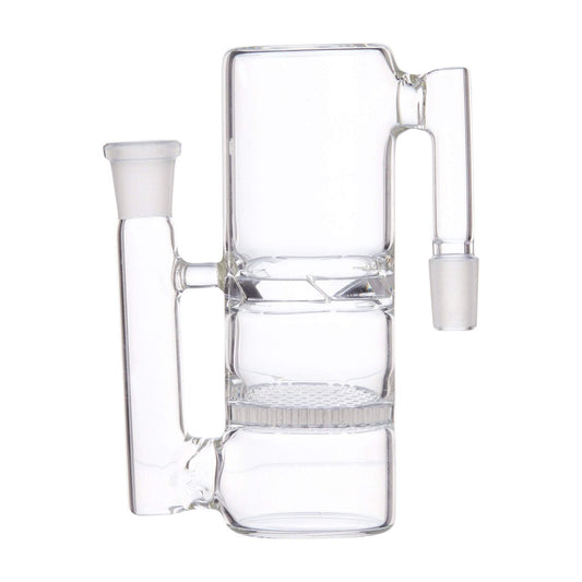 Compact 5-inch honeycomb turbine ash catcher smoking accessory sleek and crisp look
