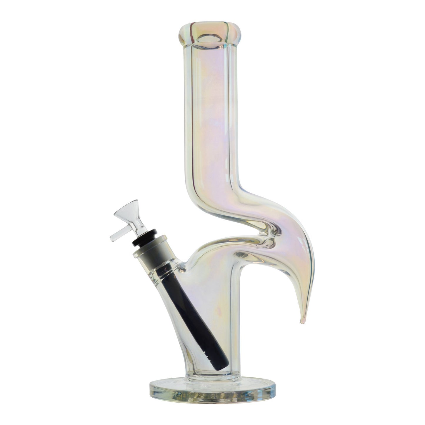 Iridescent Notched Straight Shooter - 12in
