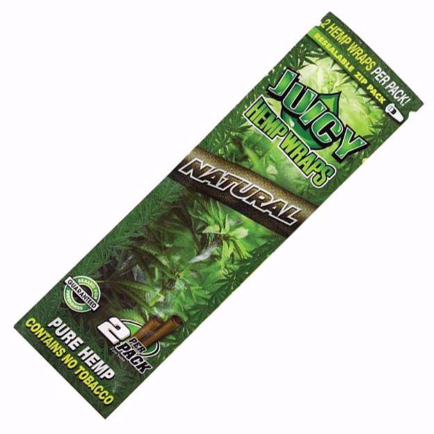 Juicy Hemp Wraps - 2 Pack Natural