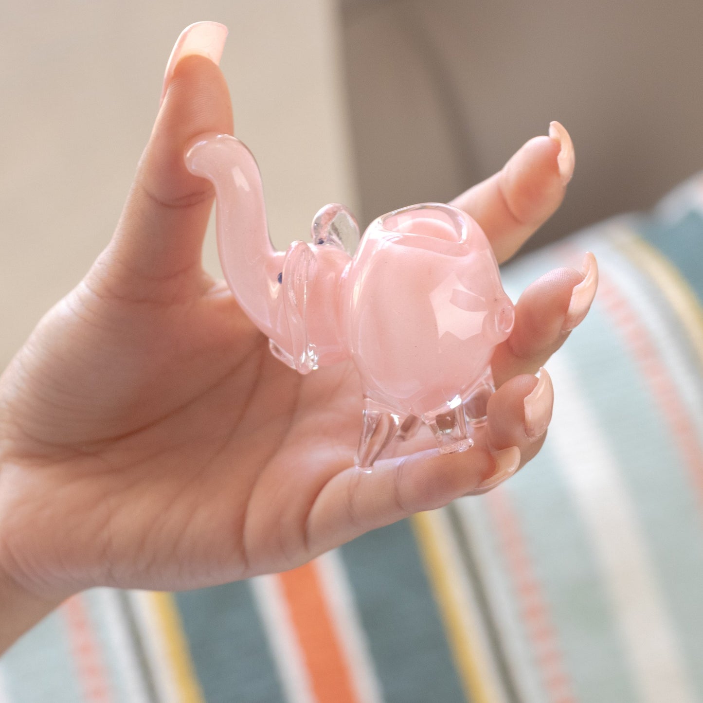 Mini Elephant Pipe - 3in