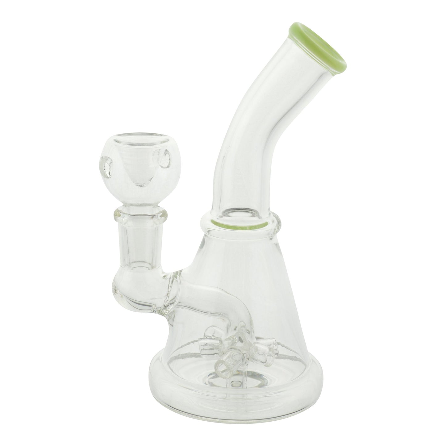 Mini Palm Tree Perc Bong - 6in