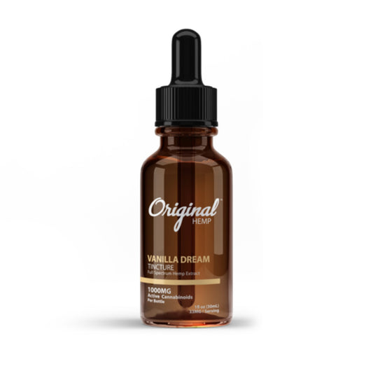Original Hemp CBD Tincture 1000mg / Vanilla Dream
