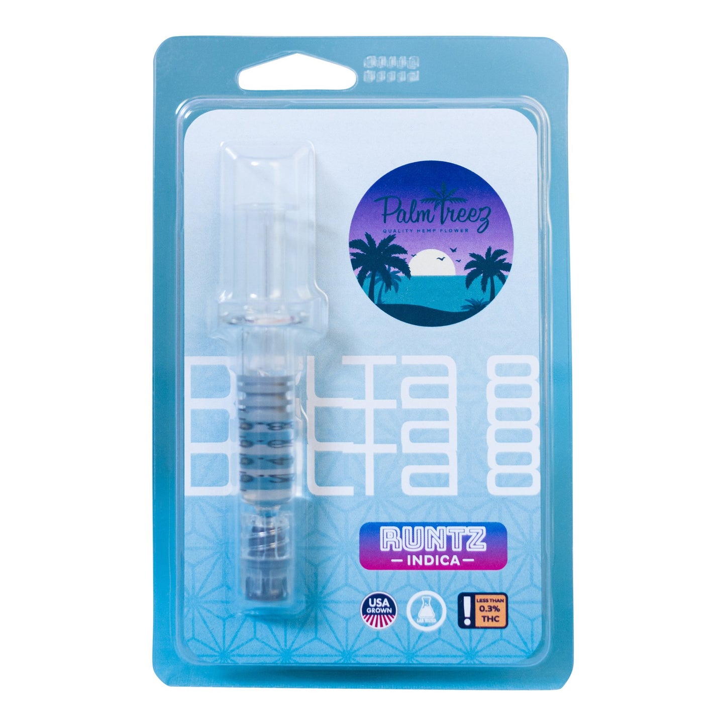 Palm Treez Co Delta 8 Syringe - 850mg 850mg / Runtz - Indica