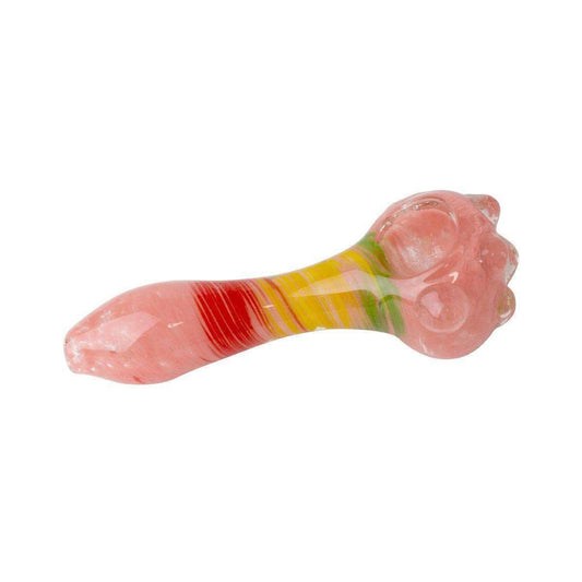 Pink Getta Grip Rasta Pipe - 4in
