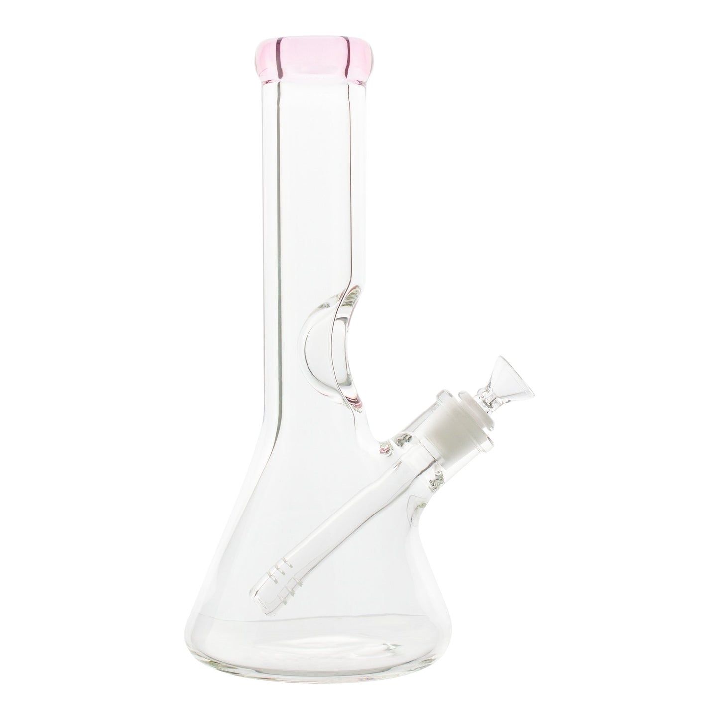 Pink Little Dipper Beaker Bong - 12in
