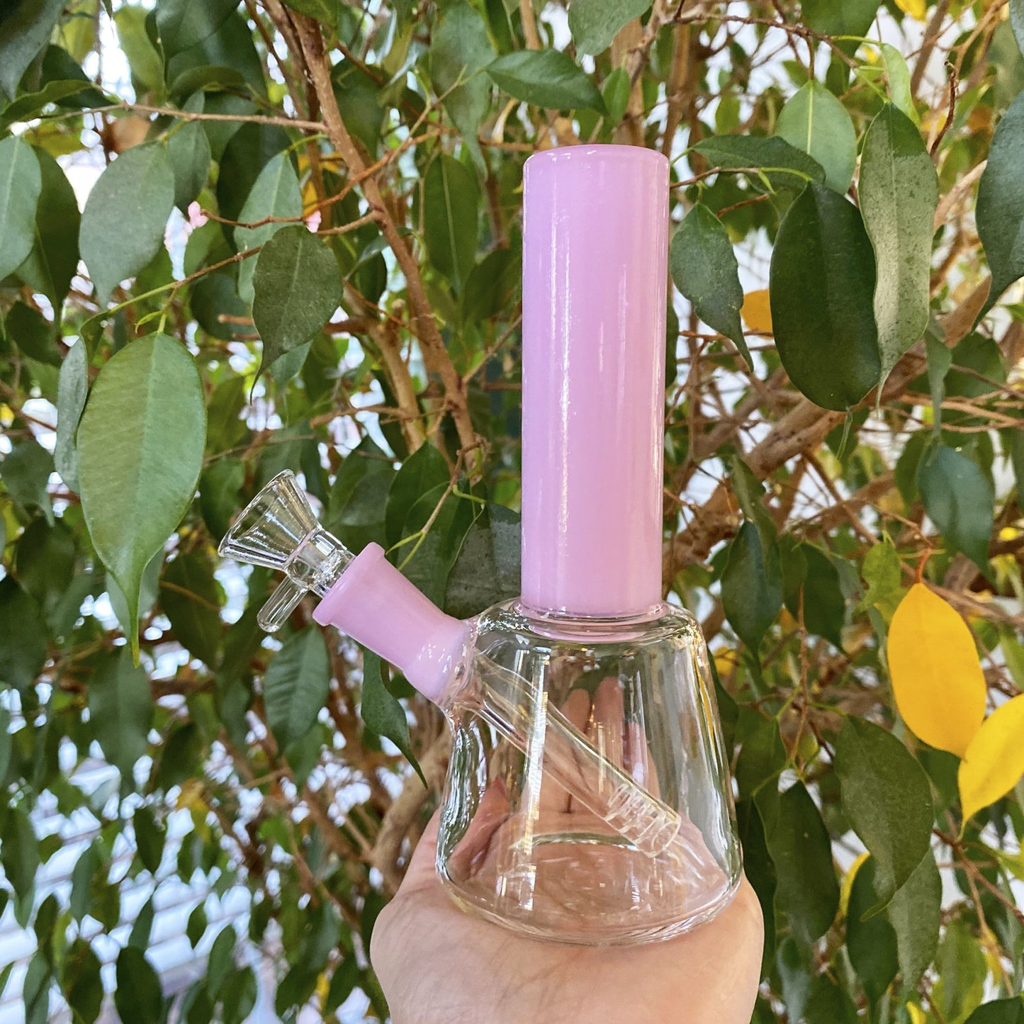 Pink Mod Bong - 7in