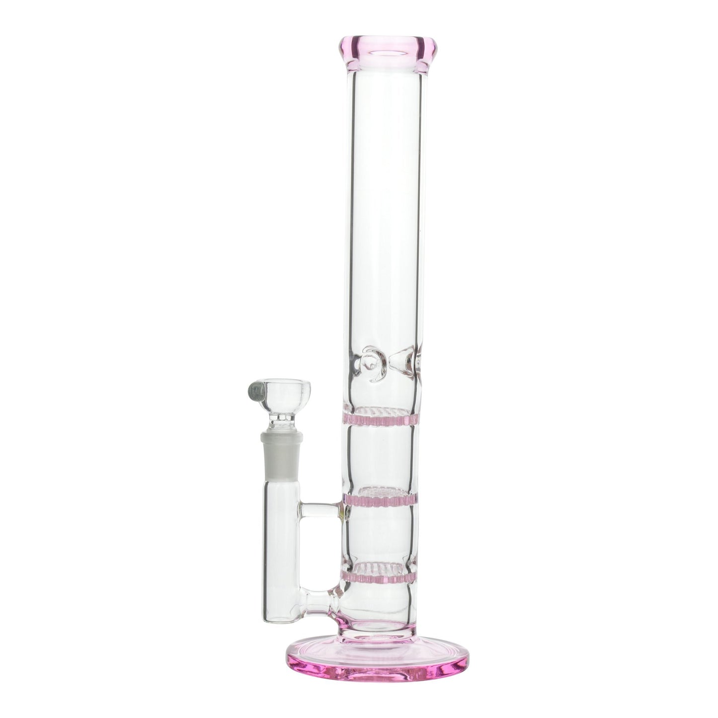 Pink Triple Puncture Straight Shooter - 12in