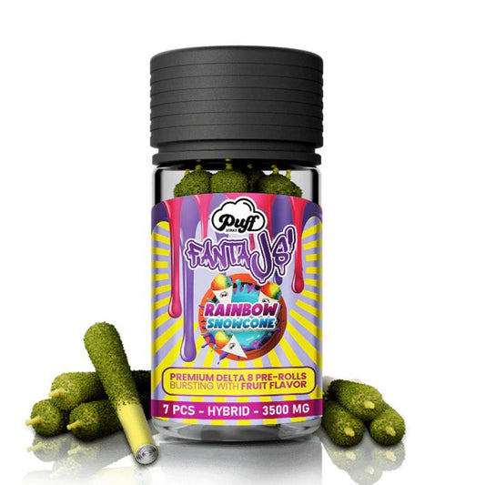 Puff Delta 8 Dank Doobie Pre-Rolls - 3500mg Rainbow Snowcone