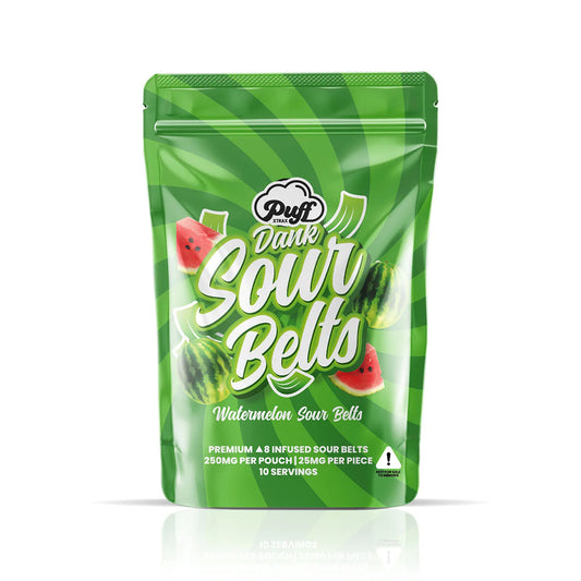 Puff Delta 8 Dank Gummies - 250mg Watermelon